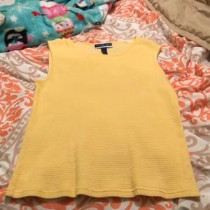 Knit tank top